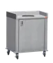 Steril-Sil MTC36-1 Mobile Trash/Recycling Counter, 40 Gallon Capacity 1 image