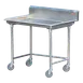 Steril-Sil STE-44-BS Mobile Dishtable Sorting Station w/ Open Front, 3" Turned-Up Edges 1 image