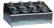 Steril‑Sil TC‑8SW 8‑Hole Silver Steel Bar, Non‑Ins, 8 SC‑750 Containers + HC‑20‑X Lids, Made in USA 1 image