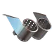 Steril-Sil UB-2SS Complete Underbar Dispenser, 2-Hole, 11-1/2"W, Stainless Steel 1 image