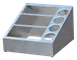 Steril‑Sil VTC-12NP-4 Dispenser, 23"W x 21.25"D x 14.25"H, Steel, 12 Pans + 4 Cylinders, Made in USA 1 image