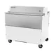Beverage Air STF49HC-1-W-02 49" Dual Sided Milk Cooler, Forced Air, 12 Crates Capacity 2 image
