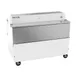 Beverage Air STF58HC-1-W-02 58" Dual Sided Milk Cooler, Forced Air, 16 Crates Capacity 1 image