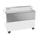 Beverage Air STF58HC-1-W 58" Dual Sided Milk Cooler, Forced Air, 16 Crates Capacity 1 image