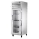 True STG1F-1G-HC 27" 1-Section Reach-In Freezer, 1 Glass Door, Top Mounted, 31 cu. ft., Stainless Steel Front 2 image