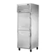 True STG1F-2HS-HC 27" 2-Half Door Reach-In Freezer, Top Mounted, 31 cu. ft., Stainless Steel Front, Aluminum Sides 1 image