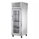 True STG1H-1G "Full Height" 1-Section 1-Door Glass Heated Holding Cabinet, 3 Shelves, Stainless Steel Front 1 image
