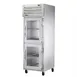 True STG1H-2HG 1-Section Heated Holding Cabinet, 2-Half Glass Doors, Stainless Steel Front, 3 Shelves, 208-230V 1 image
