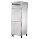 True STG1RPT-2HS-1G-HC Pass-Thru Solid Half Front / Glass Rear Swing Doors Refrigerator 1 image