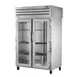 True STG2RPT-2G-2S-HC Pass-Thru 2 Section Glass Front / Solid Rear Swing Doors Refrigerator 1 image
