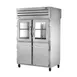 True STG2RPT-2HG/2HS-2G-HC Pass-Thru Half Front / Glass Rear Swing Doors Refrigerator 1 image