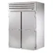 True STG2RRI-2S 68" Two Section Roll-In Refrigerator w/ 2 Solid Doors, Stainless Steel Front-Aluminum Sides 1 image