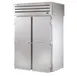 True STG2RRT89-2S-2S-HC 68" 2-Section Roll-Thru Refrigerator w/ Front 2 Solid & Rear 2 Solid Doors, Stainless Steel Front-Aluminum Sides, 89"H 1 image