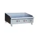 Serv-Ware STGS-48 48" Countertop Thermostatic Gas Griddle, 3/4" Steel Plate, 120.000 BTU 1 image