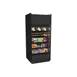 Structural Concepts B4732TM 47" Vertical Self-Service Open Air Merchandiser, Laminate Exterior, Self-Contained Top Mounted, 4 Shelves, High Profile, w/ LED Lighting 1 image