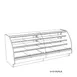 Structural Concepts GHS652RLB (CURVED) 73" Refrigerated Display Case 1 image
