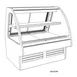 Structural Concepts GMDS12R 146" Curved Refrigerated Deli Display Case 1 image
