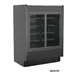 Structural Concepts MD472F - 48" x 37" x 73" Glass Door Freezer, Black, Remote DX, 1172W 208‑240V 1 image