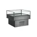 Structural Concepts MI44R 50" Self-Service Mobile Island Open Air Merchandiser, Self-Contained, Deck Only 3 image
