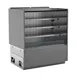 Structural Concepts NM6055RSSV 60" Blend® Refrigerated Self-Service Center Case, Open Flat, 3 Shelves 1 image