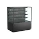 Structural Concepts NR6055RSSV 59" Vertical Self-Serve Open Air Merhandiser in Black, 3 Shelves 1 image