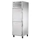 True STR1DT-2HS-HC 27" 1-Section Reach-In Refrigerator Freezer Combo w/ 2 Half Solid Doors, All Stainless Steel 1 image