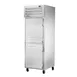 True STR1F-2HS-HC 27" 1-Section Reach-In Freezer, 2 Half Doors, Top Mounted, 31 cu. ft., Stainless Steel 1 image