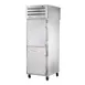 True STR1FPT-2HS-2HS-HC 28" 4-Half Solid Door Pass-Thru Freezer, Top Mounted, 31 cu. ft., Stainless Steel 1 image