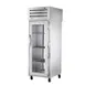 True STR1RPT-1G-1G-HC 1-Section Pass-Thru Refrigerator w/ Front Glass & Rear Glass Door, Stainless Steel 1 image
