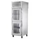 True STR1RPT-2HG-1G-HC 1-Section Pass-Thru Refrigerator w/ Front 2 Glass Half & Rear Glass Full Doors, Stainless Steel 1 image