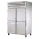 True STR2H-4HS 2-Section Reach-In Heated Holding Cabinet, 4 Half Doors with Locks, Stainless Steel 1 image