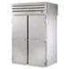 True STR2RRT89-2S-2S-HC 68" 2-Section Roll-Thru Refrigerator w/ Front 2 Solid & Rear 2 Solid Doors, Stainless Steel, 89"H 1 image