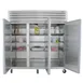 True STR3R-3S 77" 3-Section Reach-In Refrigerator w/ 3 Solid Doors, Top Mount, Stainless Steel 5 image