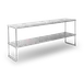Steel Works SWDOS-1648 Over Shelf, Double Tier, 18Ga/430 Stainless Steel 1 image
