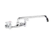 Steel Works SWFW-8-14LL Faucet, Wall Mount, 8" Center, 14" Spout 1 image
