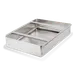 Steel Works SWPRDB-1824 Pre-Rinse Drain Basket, Perforated, 18" X 24" X 4"H 1 image