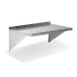 Steel Works SWWS-1248 Wall Mount Stainless Steel Shelf - 12" X 48" X 10"H 1 image