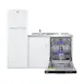 Summit ACKDW72 All-In-One Combination Kitchenette with Dishwasher, 72" W Overall 6 image