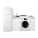 Summit ACKSPWD821G All-In-One Combination Kitchenette with Washer/Dryer Combo 1 image