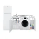 Summit ACKSPWD821G All-In-One Combination Kitchenette with Washer/Dryer Combo 2 image