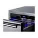 Summit ADRD18 18" Indoor/Outdoor Undercounter Refrigerator w/ 2 Drawers, 3.4 cu.ft. 4 image