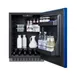 Summit AL54B 23" Built-in or Freestanding Undercounter Freezer w/ Cobalt Blue Door, 4.8 cu. ft. 4 image