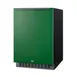Summit AL54G 23" Built-in or Freestanding Undercounter Freezer w/ Emerald Green Door, 4.8 cu. ft. 1 image