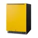 Summit AL54Y 23" Built-in or Freestanding Undercounter Freezer w/ Saffron Gold Door, 4.8 cu. ft., Glass Shelves 1 image