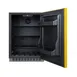 Summit AL54Y 23" Built-in or Freestanding Undercounter Freezer w/ Saffron Gold Door, 4.8 cu. ft., Glass Shelves 3 image