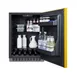 Summit AL54Y 23" Built-in or Freestanding Undercounter Freezer w/ Saffron Gold Door, 4.8 cu. ft., Glass Shelves 4 image