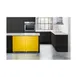 Summit AL54Y 23" Built-in or Freestanding Undercounter Freezer w/ Saffron Gold Door, 4.8 cu. ft., Glass Shelves 5 image
