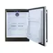 Summit AL55 24" Built-in or Freestanding Undercounter Refrigerator in Black, Stainless Steel Door, 4.2 cu.ft 3 image