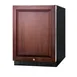 Summit AL55IF 24" Built-in or Freestanding Undercounter Refrigerator in Black, Panel Ready Door, 4.2 cu.ft 1 image