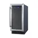 Summit ALBV15 Undercounter Beverage Center with Glass Door, in Black, 2.3 cu.ft 1 image